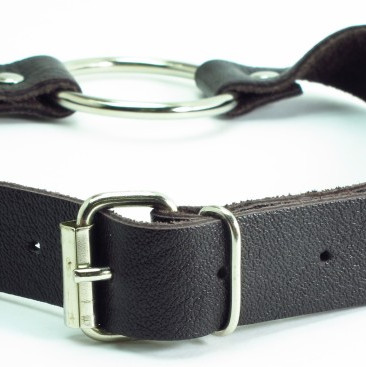 Кляп кольцо коричневый 60002ars