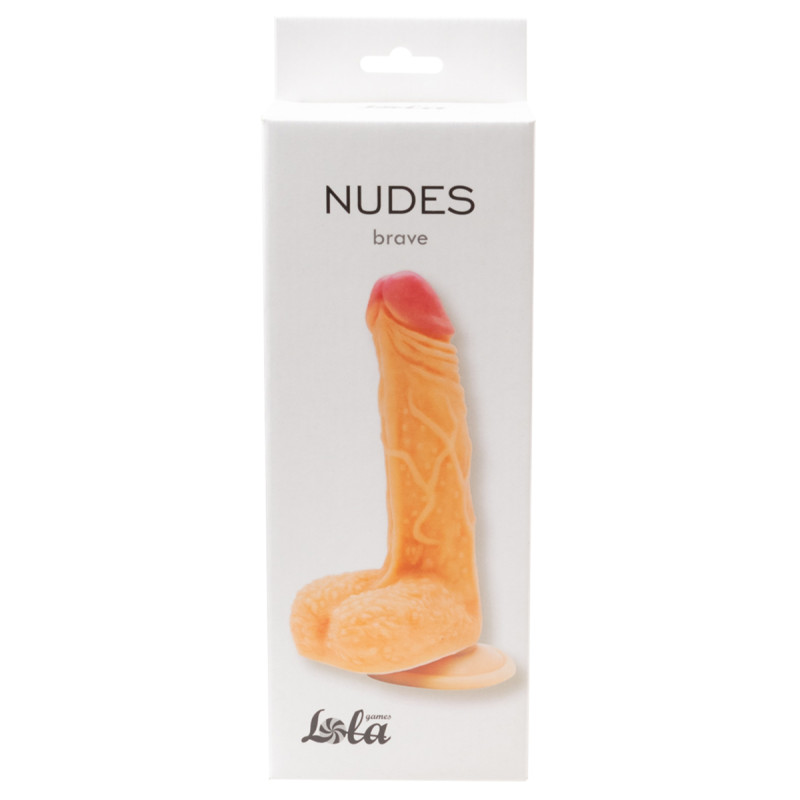 Фаллоимитатор на Присоске Nudes Brave 6004-01lola