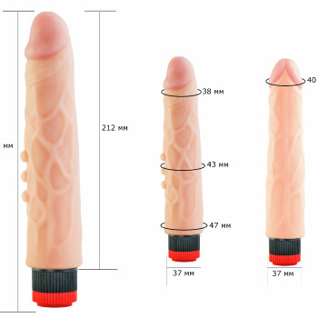 Вибромассажёр HUMAN COPY 8