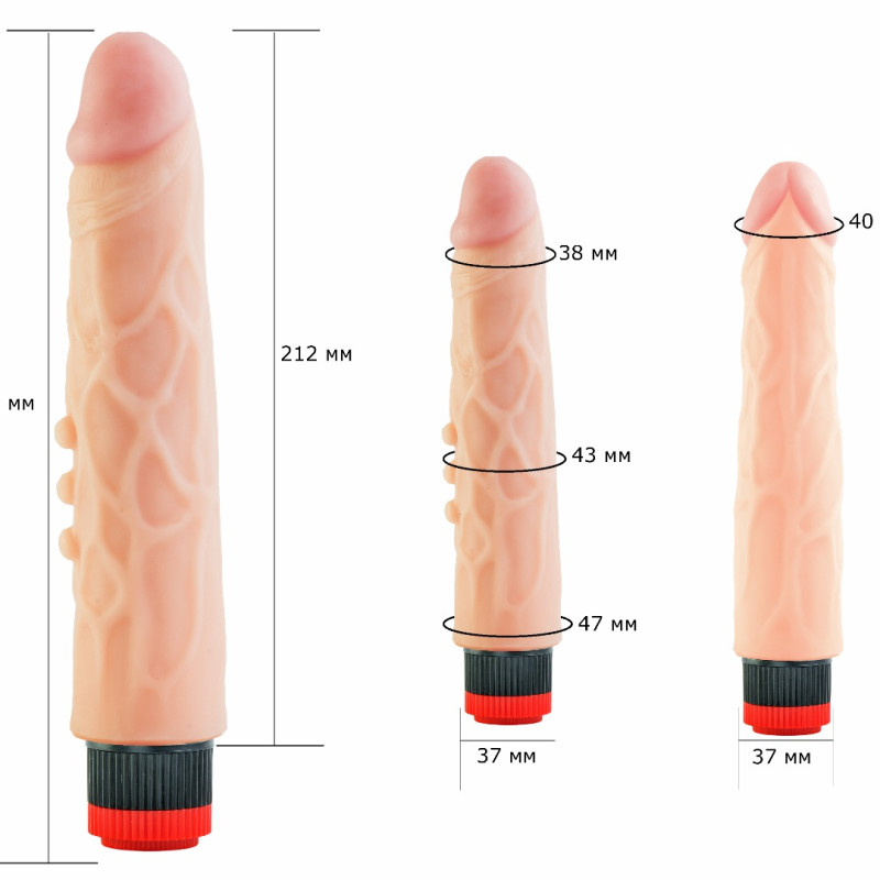 Вибромассажёр HUMAN COPY 8