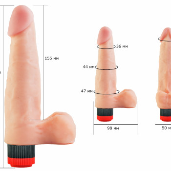 Вибромассажёр HUMAN COPY 7