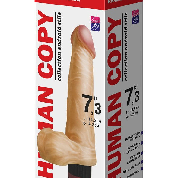 Вибромассажёр HUMAN COPY 7