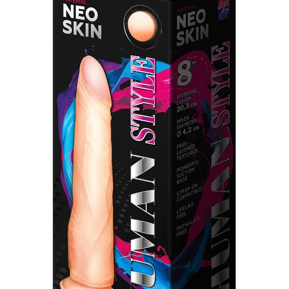 Фаллоимитатор HUMAN STYLE 610106ru