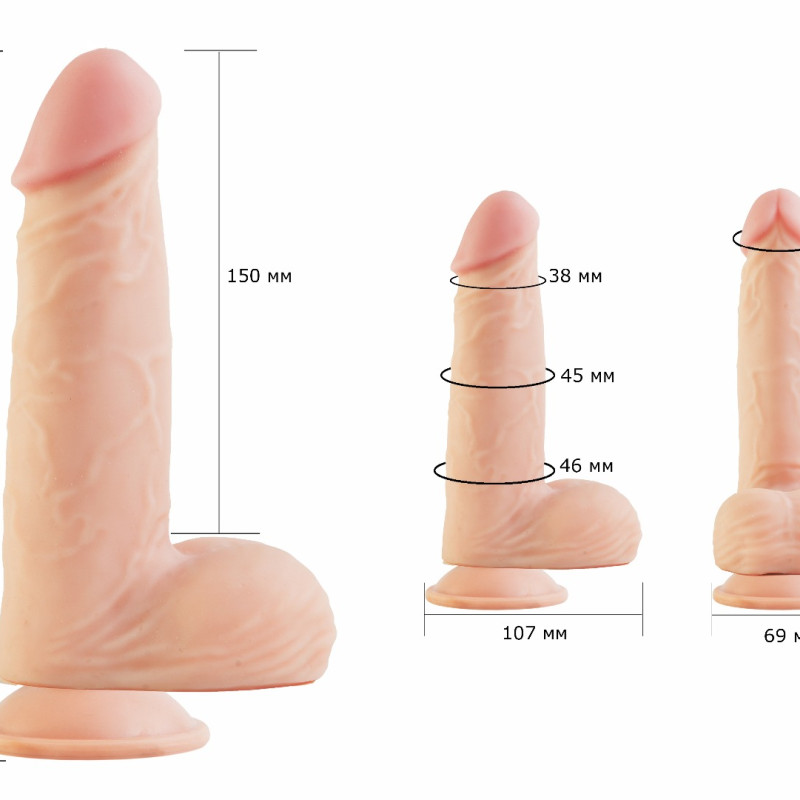 Фаллоимитатор  HUMAN COPY 5