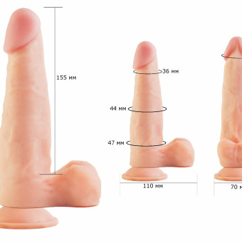 Фаллоимитатор  HUMAN COPY 7