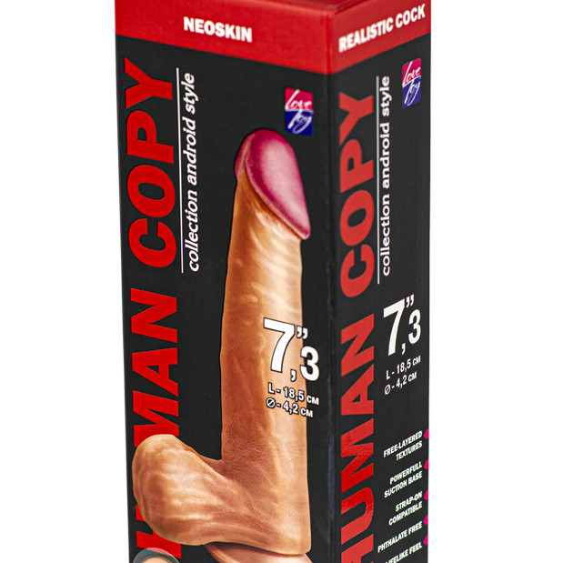 Фаллоимитатор  HUMAN COPY 7