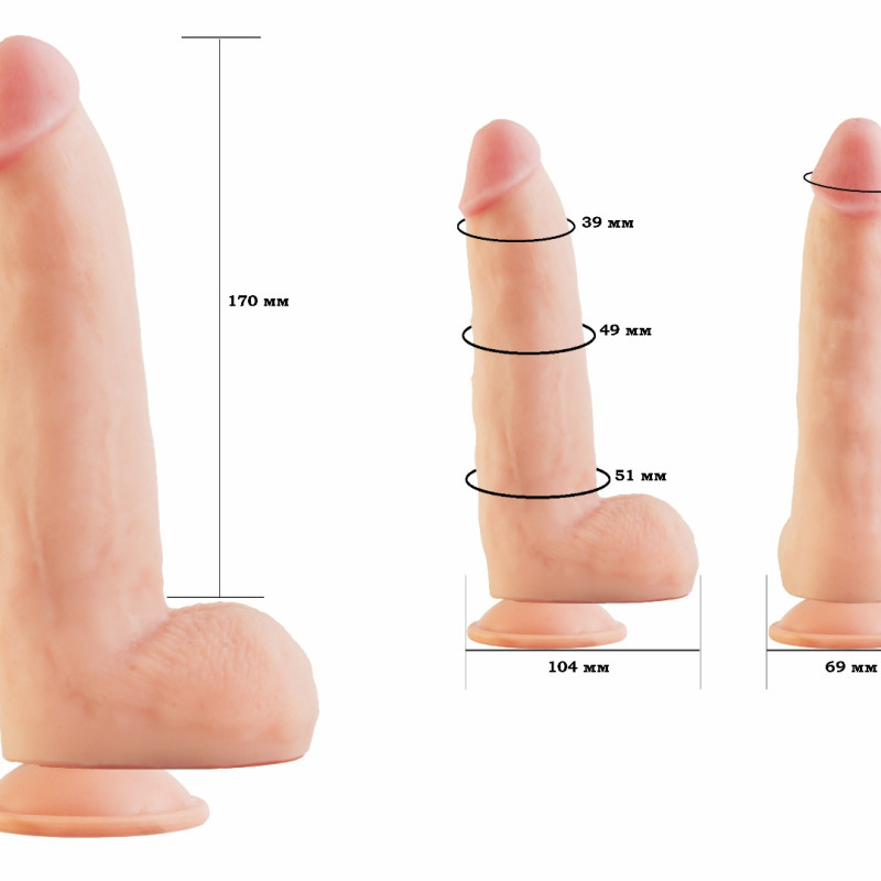 Фаллоимитатор HUMAN FORM 613607ru