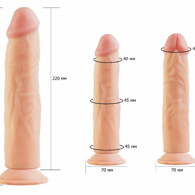 Фаллоимитатор HUMAN FORM 617407ru