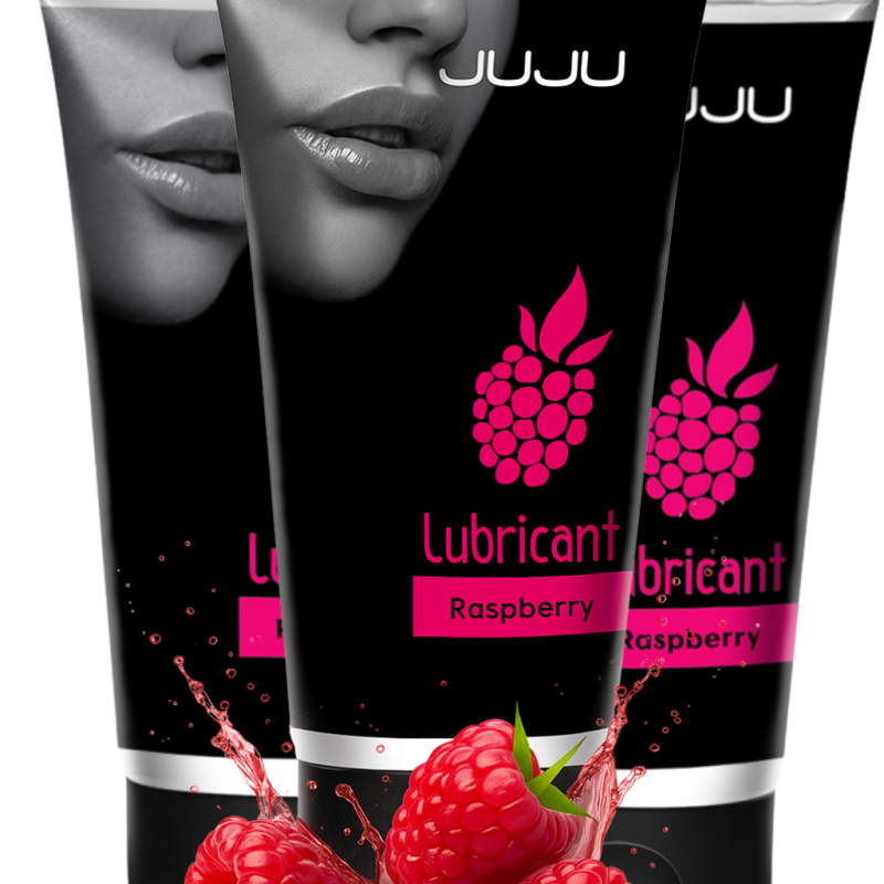 Сет съедобных лубрикантов JUJU Малина, 3х50ml 622JU