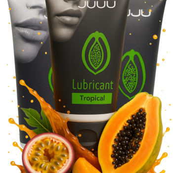 Сет съедобных лубрикантов JUJU Тропические фрукты, 3х50ml 639JU