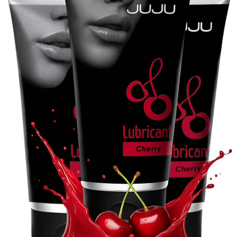 Сет съедобных лубрикантов JUJU Вишня, 3х50ml 646JU