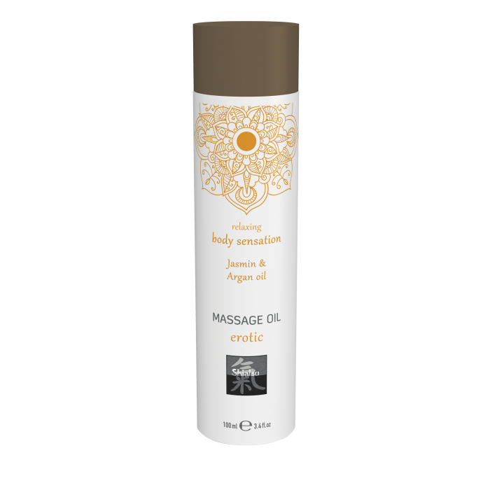 Массажное масло erotic Shiatsu Жасмин & аргановое масло 100 мл 67004