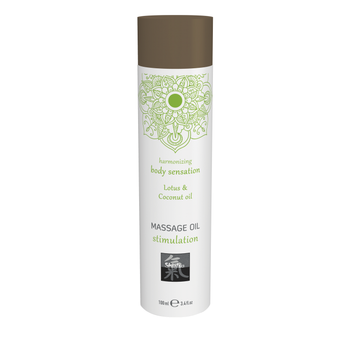 Массажное масло stimulation Shiatsu Лотос & кокосовое масло100 мл 67006