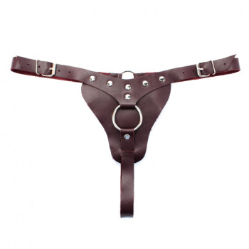 Трусики с Кольцом для Страпона Lady's Arsenal Бордо 67016ars