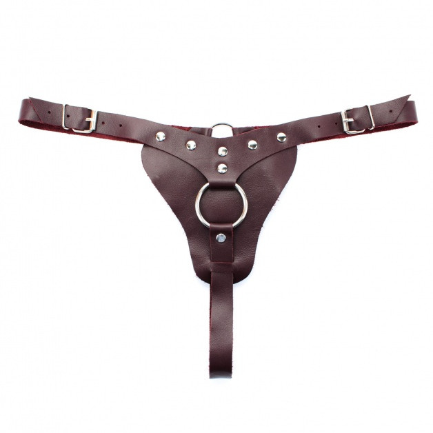 Трусики с Кольцом для Страпона Lady's Arsenal Бордо 67016ars