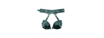 Сбруя из Ошейника с Лифом Ladys Arsenal Изумруд 67017ars