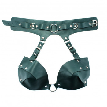 Сбруя из Ошейника с Лифом Lady's Arsenal Изумруд 67017ars