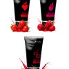 Сет съедобных лубрикантов JUJU: клубника, малина, вишня, 3х50ml 684JU