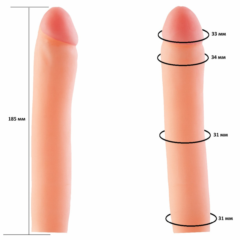 Фаллоудлинитель кибер-кожа 690103ru