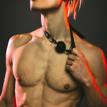 Кляп Party Hard Love Addict Black 1146-01lola