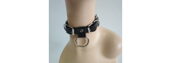 Чокер с двумя пряжками 55055ars