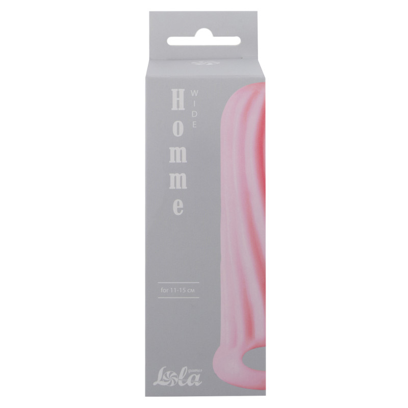 Фаллоудлинитель Homme Wide Pink для 11-15 см 7007-02lola