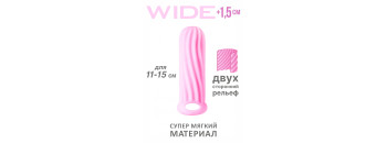 Фаллоудлинитель Homme Wide Pink для 11-15 см 7007-02lola