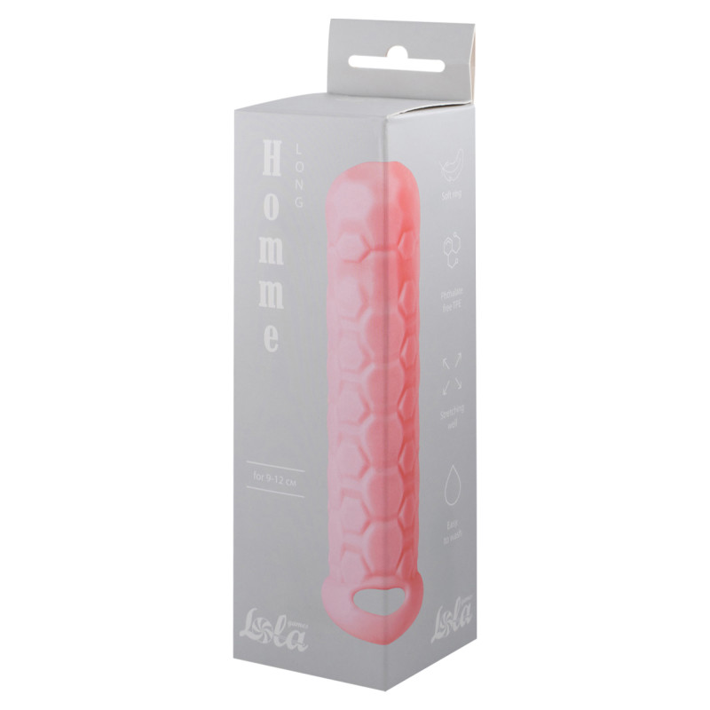 Фаллоудлинитель Homme Long Pink для 9-12 см 7008-02lola