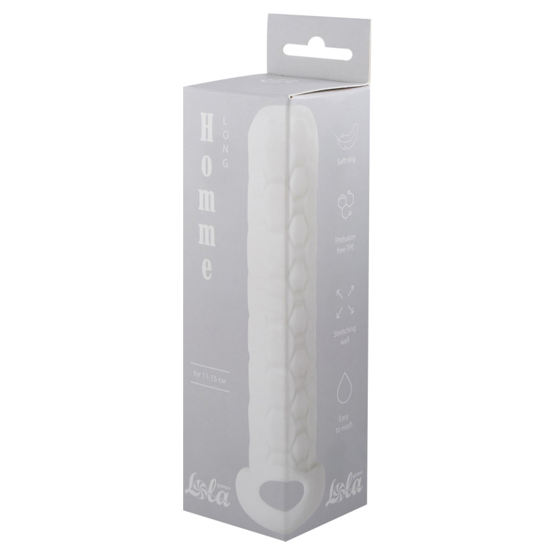 Фаллоудлинитель Homme Long White для 11-15 см 7009-01lola
