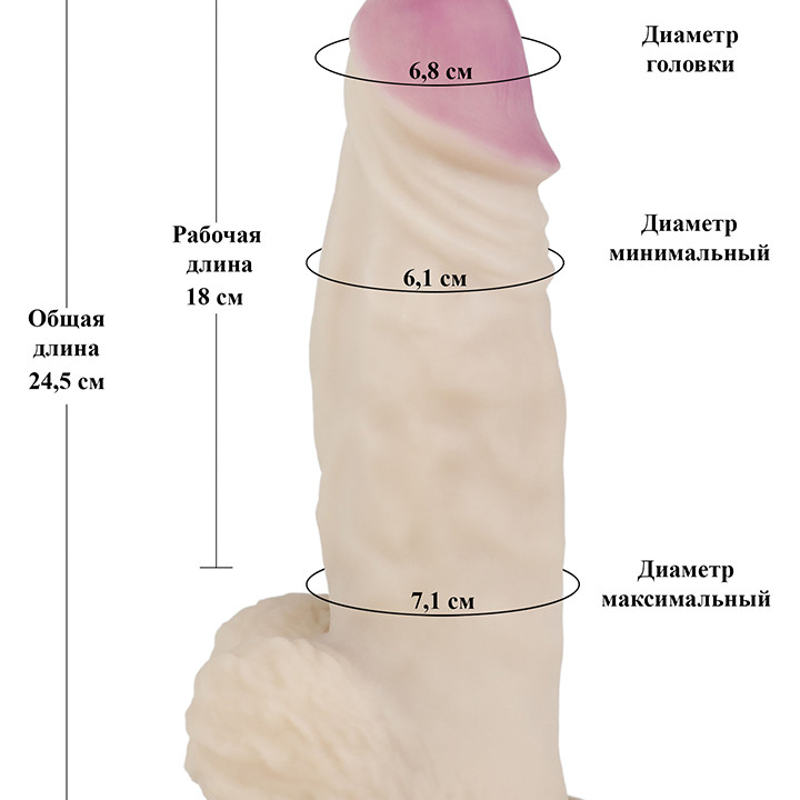 Вибромассажер Гигант  с выносным блоком 718921ru