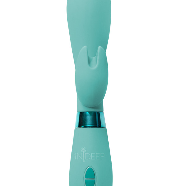Вибратор Indeep Leyla Turquoise 7701-04indeep
