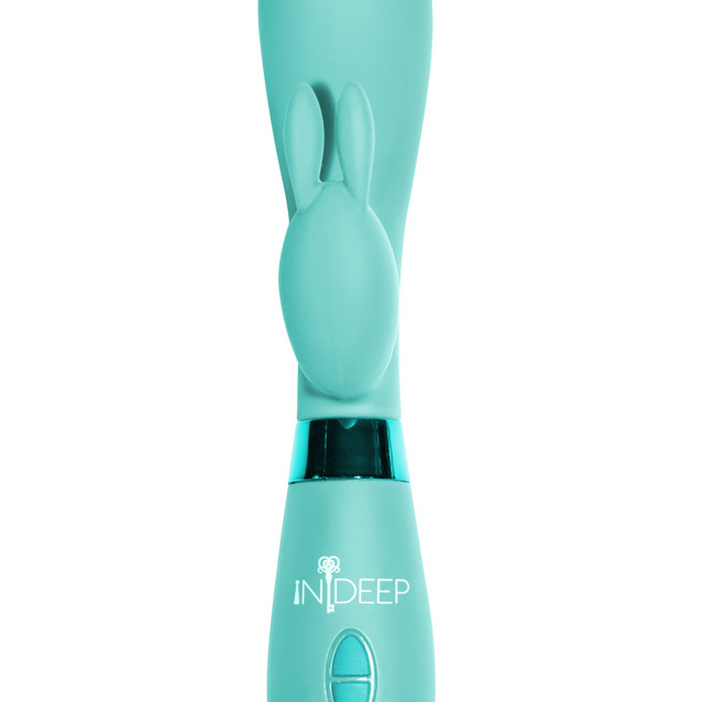 Вибратор Indeep Yonce Turquoise 7702-04indeep