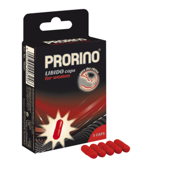 Возбуждающие капсулы для Женщин Ero Black Iine PRORINO Libido 5 шт.78401