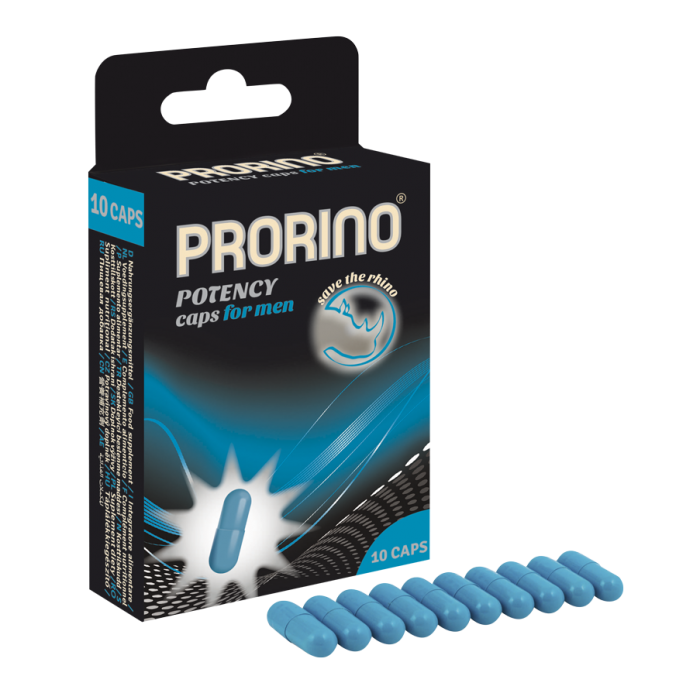 Возбуждающие капсулы для Мужчин Ero Black Iine PRORINO Potency 10 шт.78405