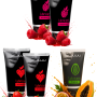 Сет съедобных лубрикантов JUJU: клубника х2, малина х2, тропические фрукты, 50ml 790JU