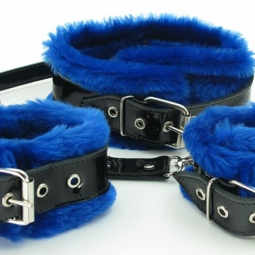 Набор с синим мехом BDSM Light 760003ars
