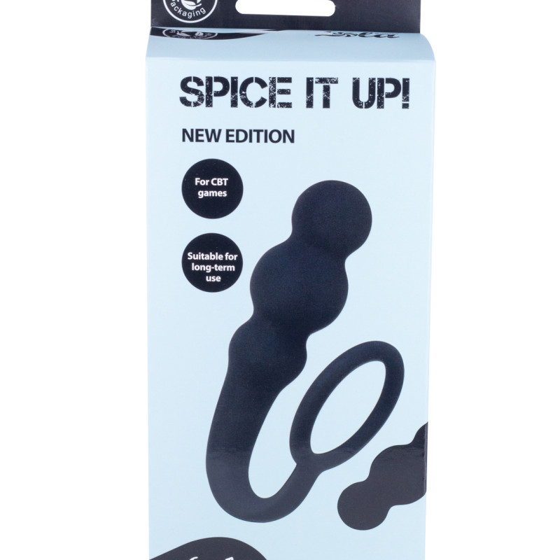 Анальная пробка Spice it up Legend Black 8001-01Lola