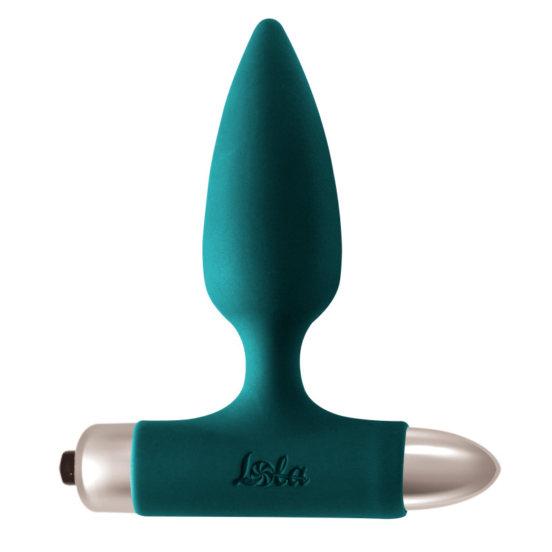 Анальная пробка с вибрацией Spice it up New Edition Glory Dark green 8015-02lola