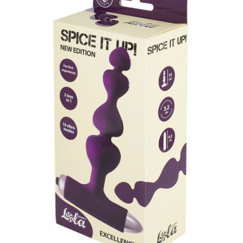 Анальная пробка с вибрацией Spice it up New Edition Excellence Ultraviolet 8016-04lola