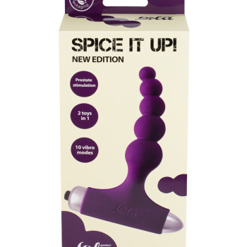 Анальная пробка с вибрацией Spice it up New Edition Splendor Ultraviolet 8017-04lola