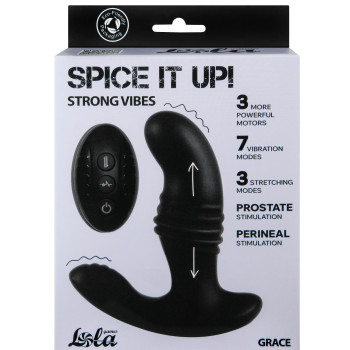 Перезаряжаемый стимулятор простаты Spice it Up Grace 8020-01lola