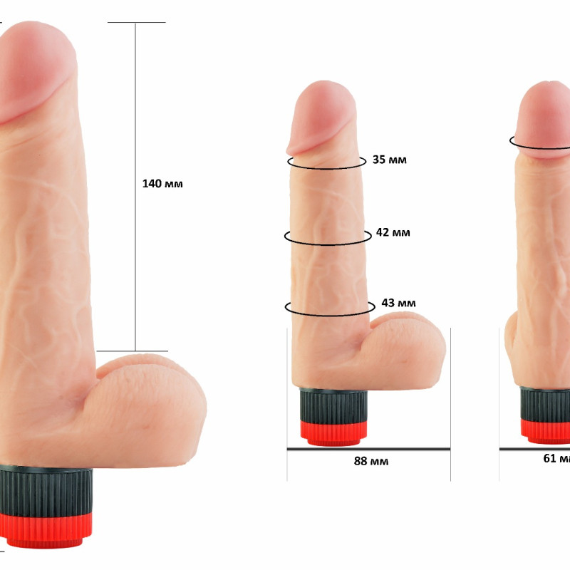 Вибратор-реалистик 803900ru