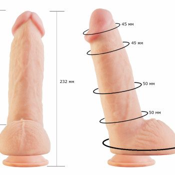 Фаллоимитатор на присоске неоскин 812700ru
