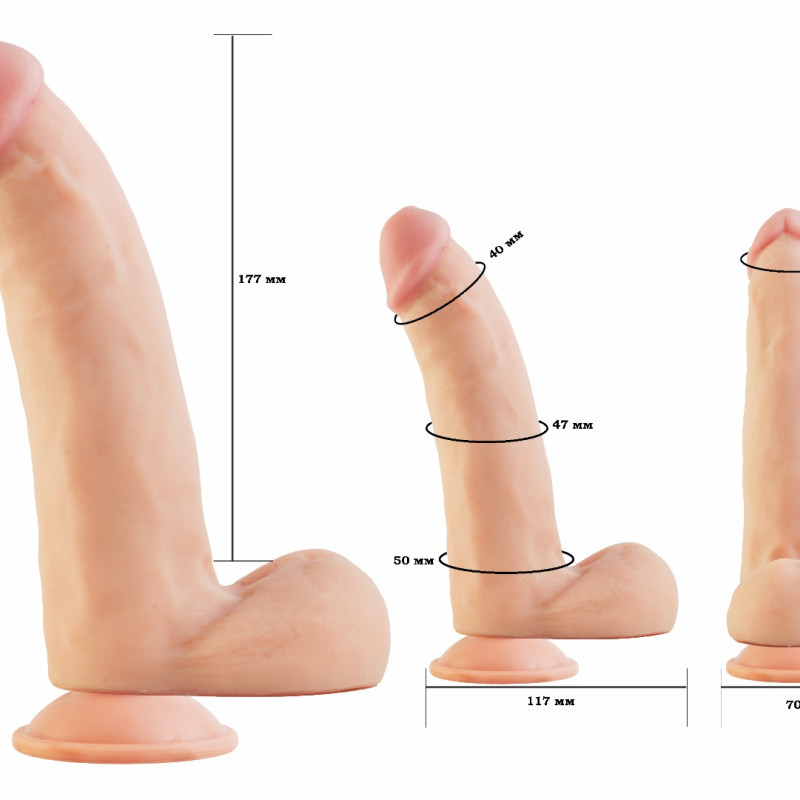 Фаллоимитатор на присоске неоскин 812900ru