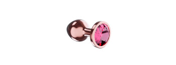 Анальная Пробка Diamond Ruby Shine S Розовое Золото 4024-01lola