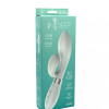 Перезаряжаемый вибратор Indeep PRO Juna White 7706-01indeep