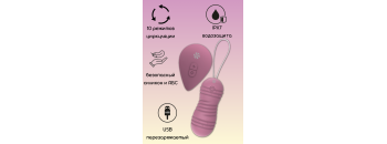 Виброшарики с циркуляцией на пульте управления Take it Easy Ray Pink 9021-10lola