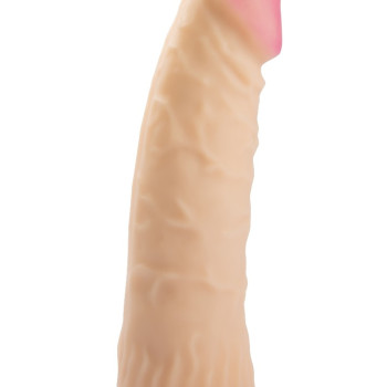 Реалистичный фаллоимитатор Супергигант с присоской в коробке 950203ru