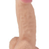Реалистичный фаллоимитатор Супергигант с присоской в коробке 950303ru