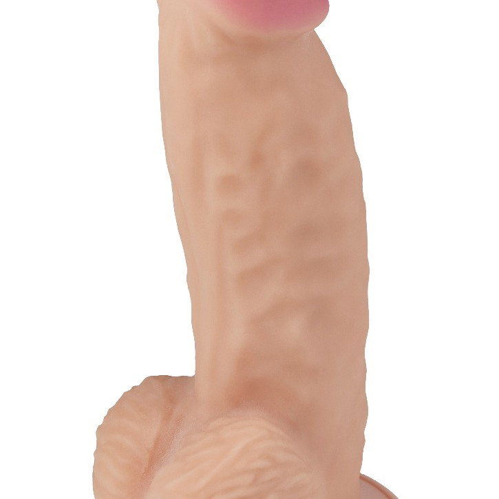 Реалистичный фаллоимитатор Супергигант с присоской в коробке 950303ru